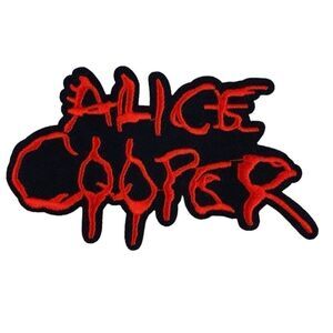 Alice Cooper Embroidered Patch